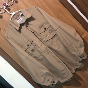 Canyon River Blues L Men’s Khaki Guide Shirt EUC